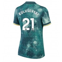 Dres Tottenham Hotspur Dejan Kulusevski #21 Tretina pre Ženy 2024-25 Krátky Rukáv